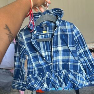 Toddler girl polo shirt